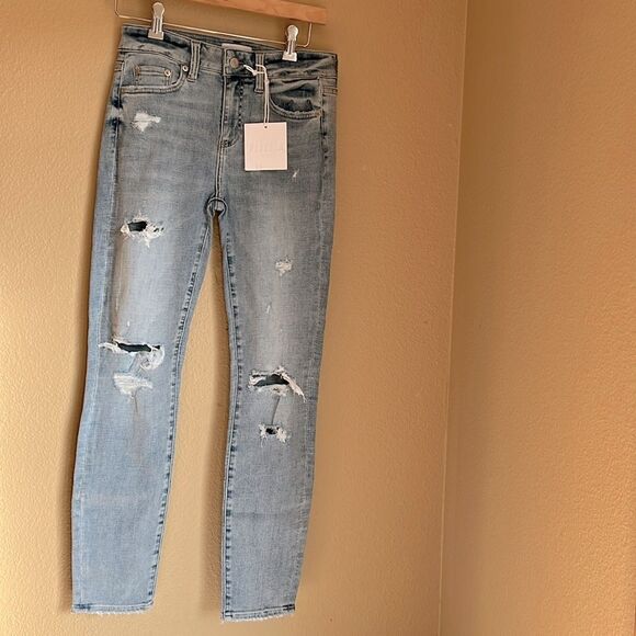 Pistola Audrey Mid-Rise Skinny Jeans 26 wink distressed - Picture 3 of 9